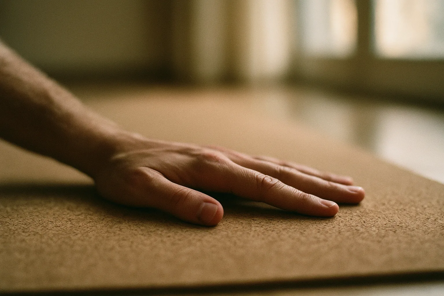 Tapis De Yoga en Liège Naturel : l'adhérence qui augmente avec la transpiration