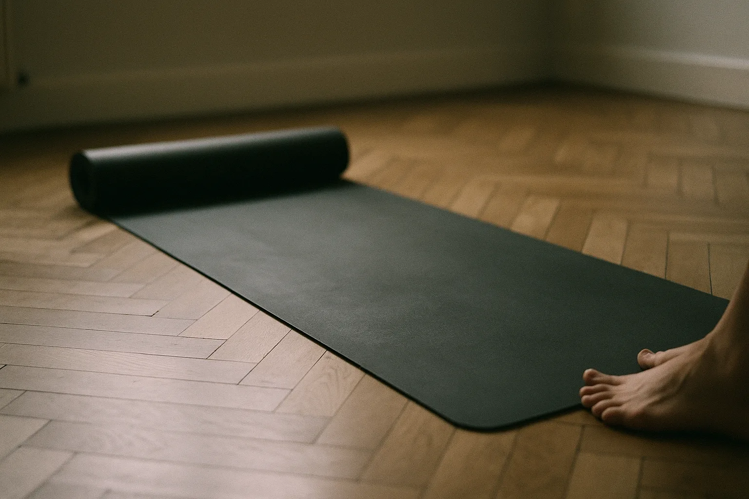 Yosana tapis de yoga en caoutchouc naturel : la stabilité brute pour les kriyas dynamiques